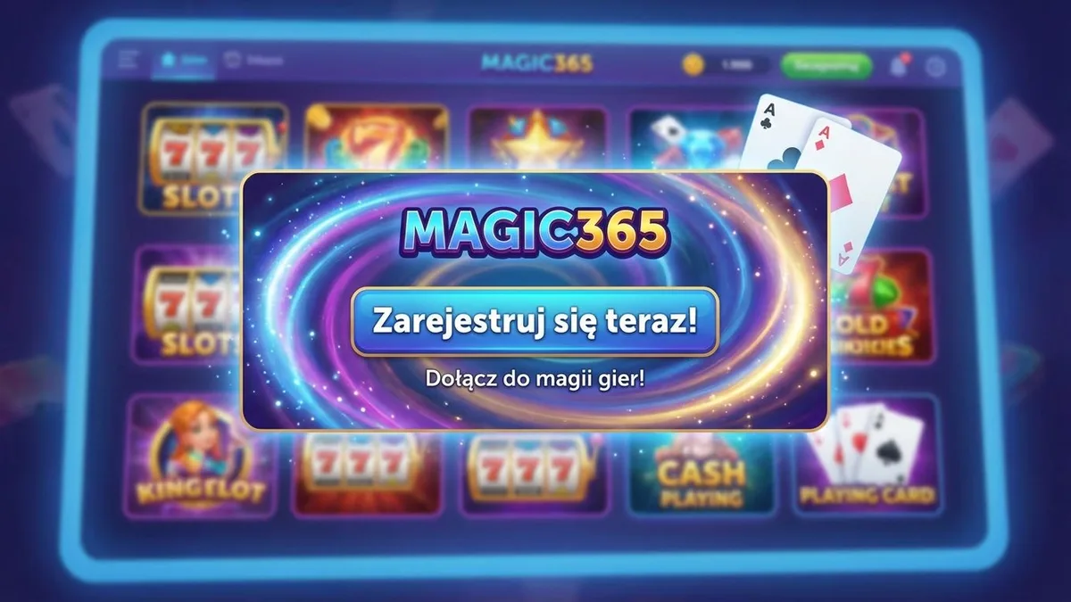 Rejestracja z bonusem w Magic365
